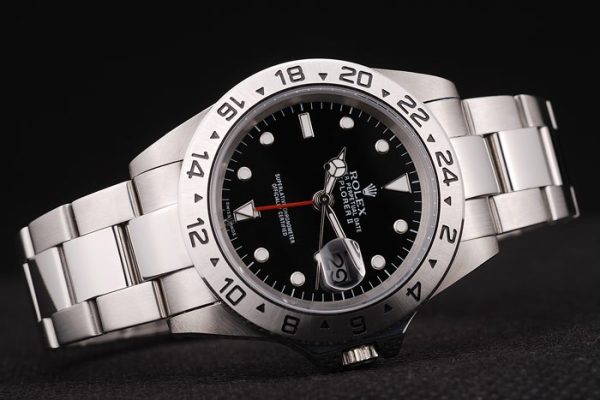 Rolex Explorer Stainless Steel Black Dial Tachymeter - Image 3