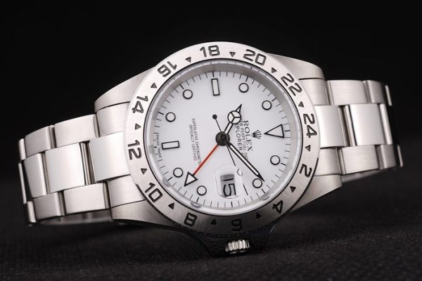 Rolex Explorer Stainless Steel White Dial Tachymeter - Image 3