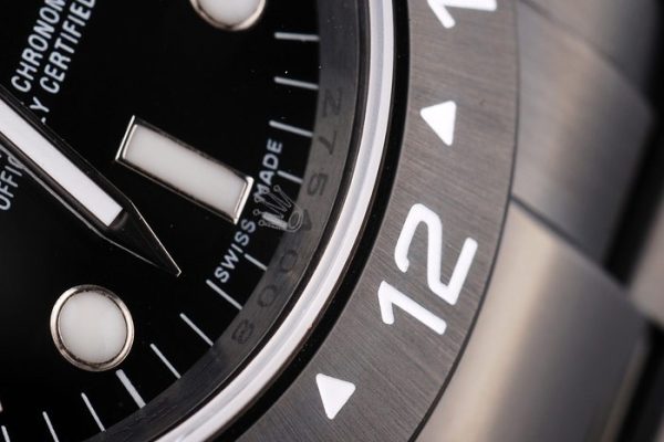 Rolex Explorer Black Ceramic Bezel Black Dial Tachymeter - Image 10