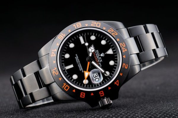 Rolex Explorer Black Ceramic Bezel Black Dial Tachymeter - Image 4