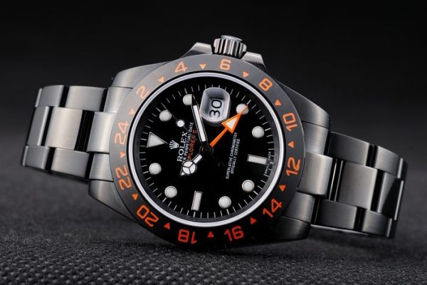 Rolex Explorer Black Ceramic Bezel Black Dial Tachymeter - Image 5