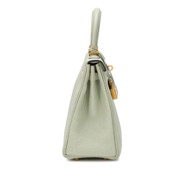 Hermès Gris Neve Togo Retourne Kelly 25 Gold Hardware - Image 3