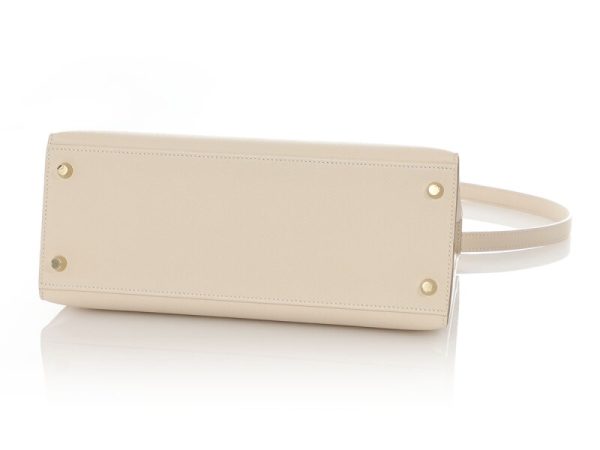 Hermès Craie Epsom Sellier Kelly 28 Gold Hardware - Image 5