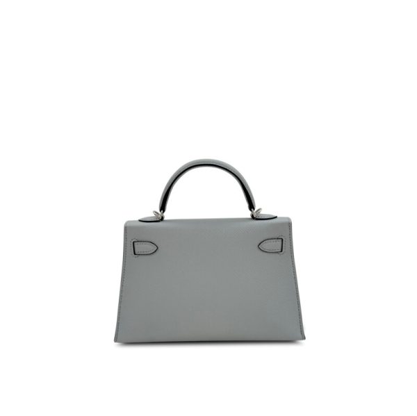 Hermès Bleu Glacier Mini Kelly II 20 Palladium Hardware - Image 2