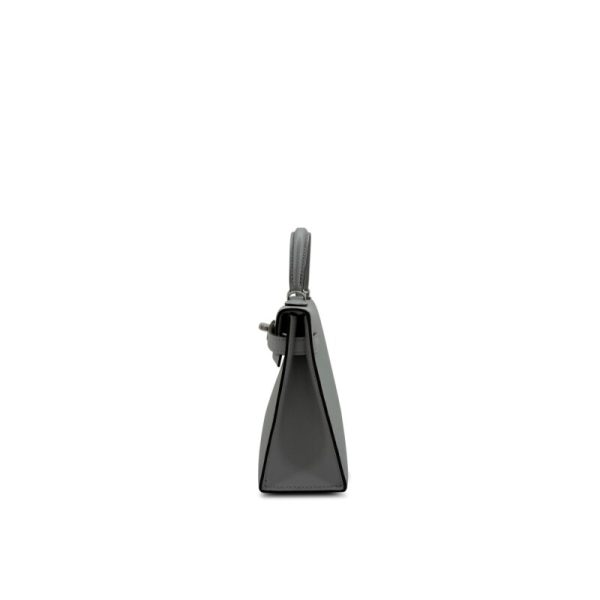 Hermès Bleu Glacier Mini Kelly II 20 Palladium Hardware - Image 4