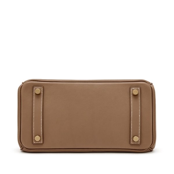 Hermès Etoupe Swift Birkin 25 Gold Hardware - Image 5