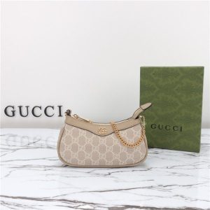 Gucci Ophidia Mini Bag White GG Canvas