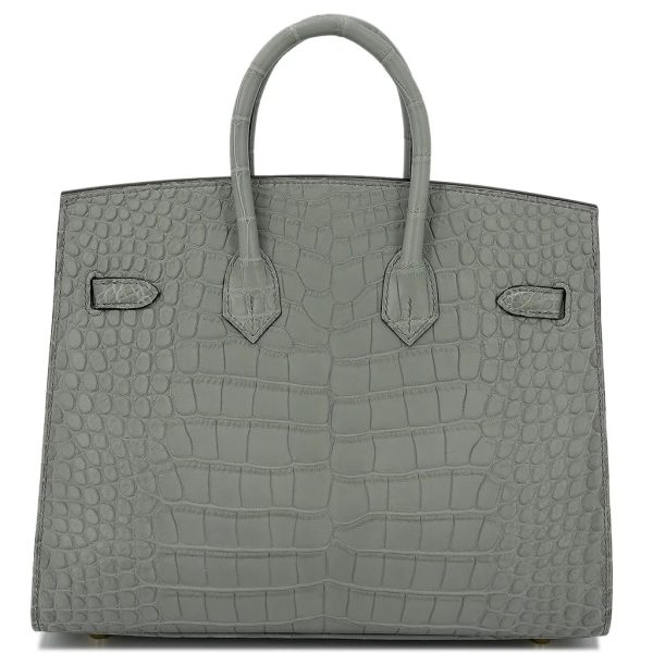 Hermès Birkin 25 Crystal Grey - Image 4