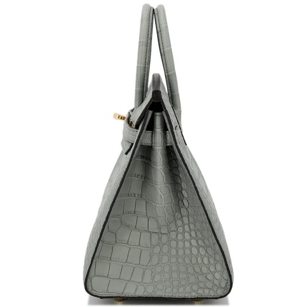 Hermès Birkin 25 Crystal Grey - Image 5