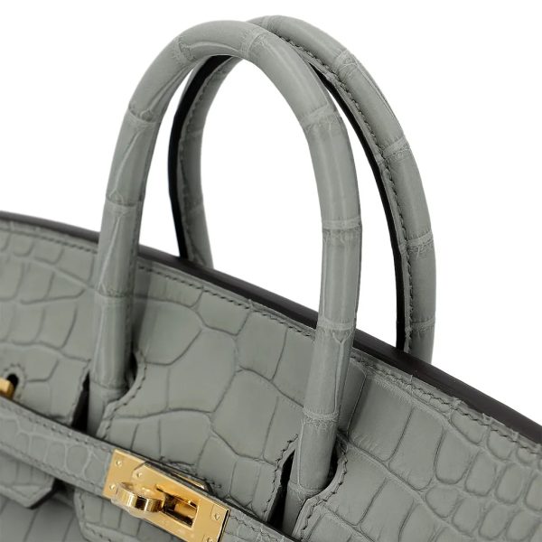 Hermès Birkin 25 Crystal Grey - Image 6