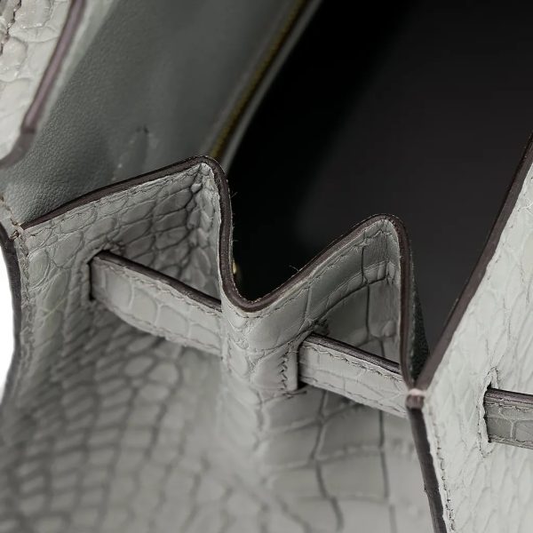 Hermès Birkin 25 Crystal Grey - Image 8