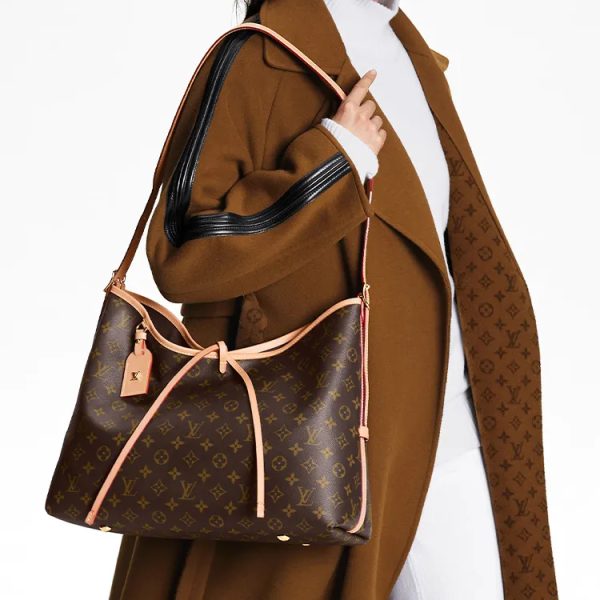 LOUIS VUITTON Carryall MM Classic Monogram Brown Medium Tote Bag - Image 6