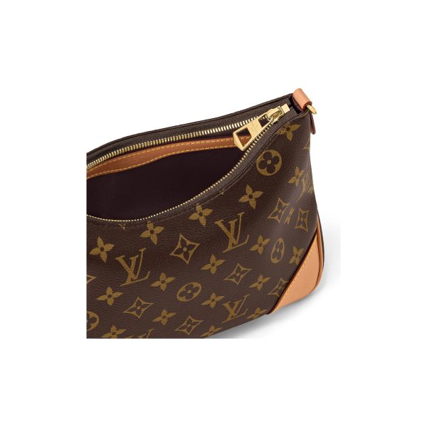 LOUIS VUITTON BOULOGNE Classic Monogram Brown Crossbody Bag - Image 4