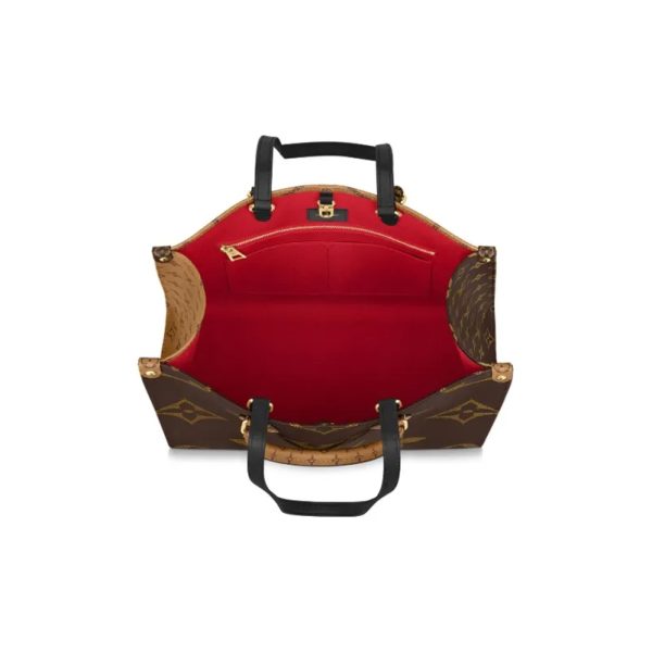 LOUIS VUITTON ONTHEGO MM Classic Monogram Brown Medium Tote Bag - Image 5