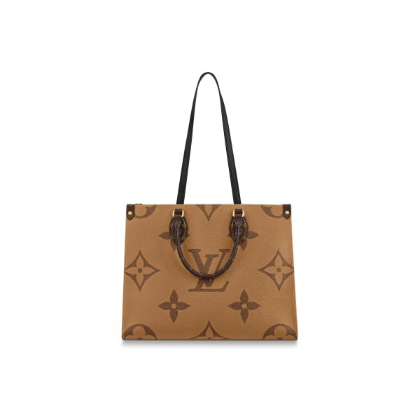 LOUIS VUITTON ONTHEGO MM Classic Monogram Brown Medium Tote Bag - Image 4