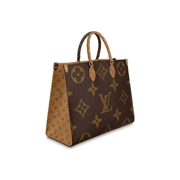 LOUIS VUITTON ONTHEGO GM Classic Monogram Brown Large Tote Bag - Image 2