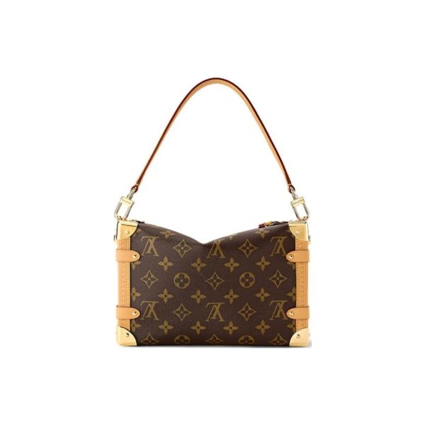 LOUIS VUITTON Side Trunk PM classic monogram brown small handbag - Image 3