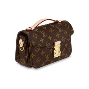 LOUIS VUITTON Pochette Metis East West classic monogram brown small messenger bag