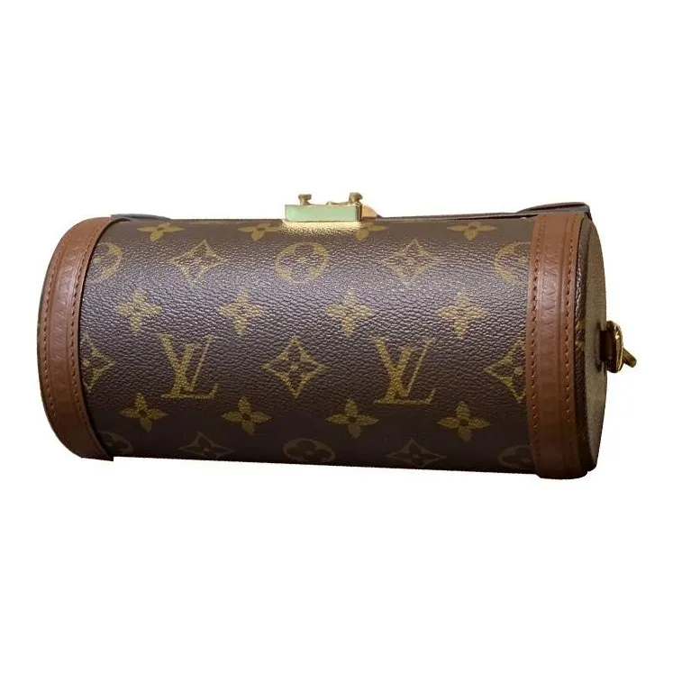 LOUIS VUITTON Papillon Trunk Monogram Chain Brown Handbag - Image 3