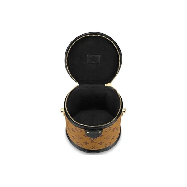 LOUIS VUITTON Cannes classic monogram brown small bucket bag - Image 4