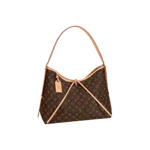 LOUIS VUITTON Carryall PM Classic Monogram Brown Small Twitter Bag