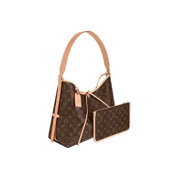 LOUIS VUITTON Carryall MM Classic Monogram Brown Medium Tote Bag - Image 2